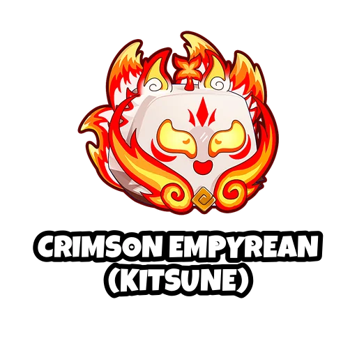 Crimson Empyrean (Kitsune) — Blox Fruits item delivered by PetMart