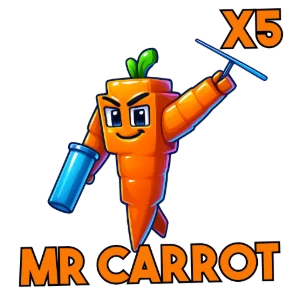 x5 Mr. Carrot — Plants vs Brainrots item on PetMart