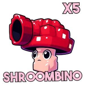 x5 Shroombino — Plants vs Brainrots item on PetMart