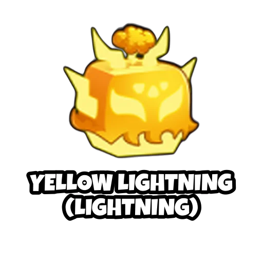 Yellow Lightning (Lightning) — Blox Fruits item on PetMart
