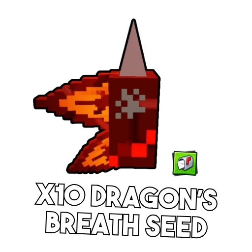 x10 Dragon's Breath Seed — Grow a Garden 2 item delivered by PetMart