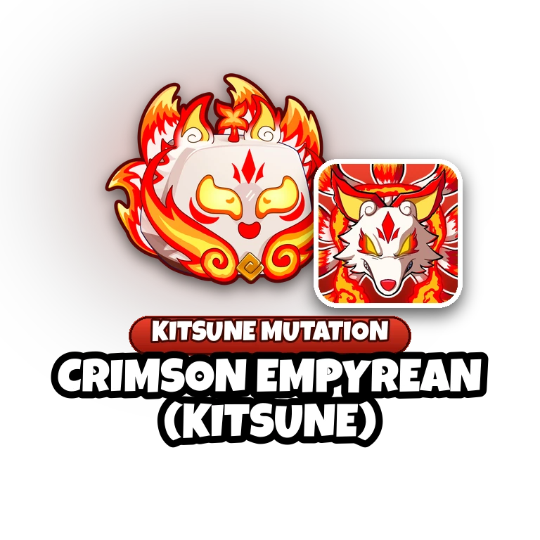 Crimson Empyrean (Kitsune) — Blox Fruits item on PetMart