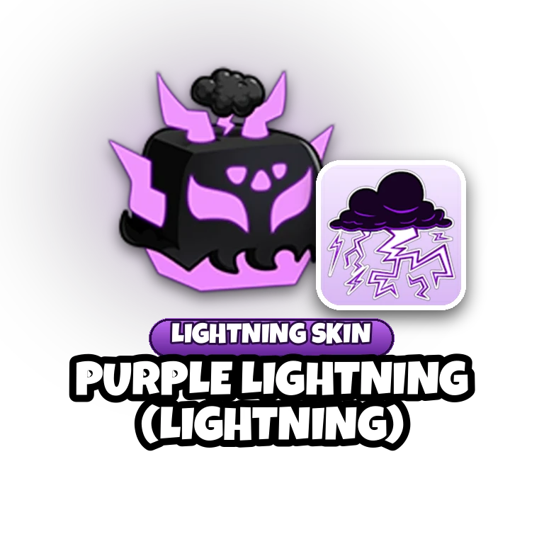 Purple Lightning (Lightning) — Blox Fruits item on PetMart