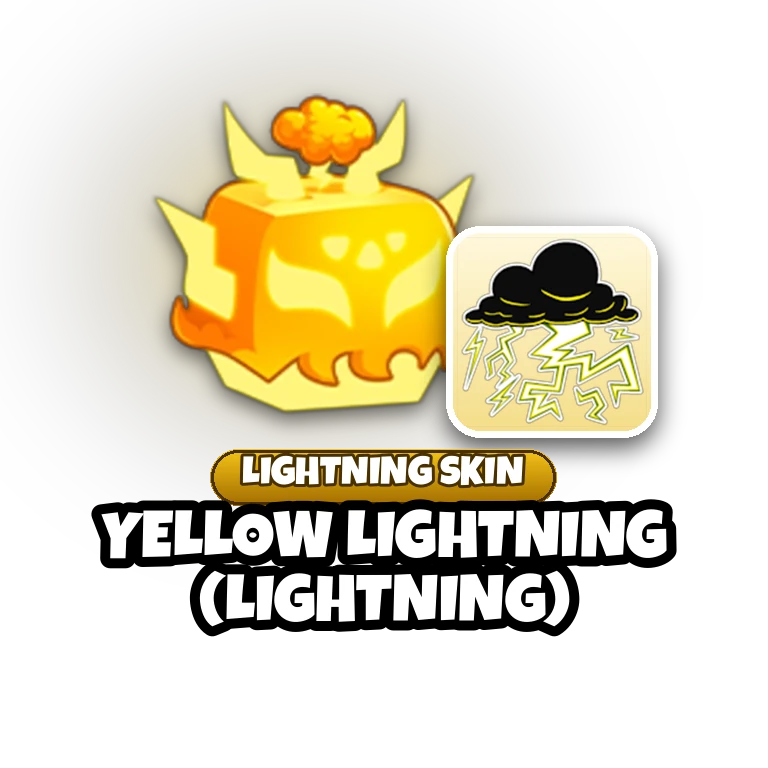 Yellow Lightning (Lightning) — Blox Fruits item on PetMart