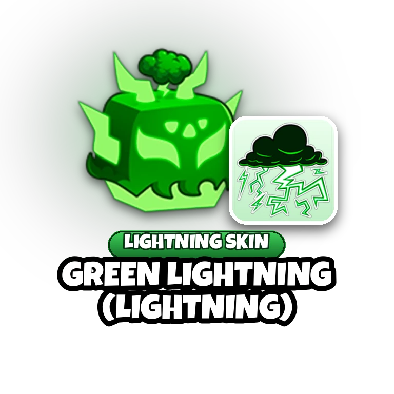 Green Lightning (Lightning) — Blox Fruits item on PetMart