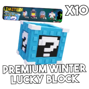 x10 Premium Winter Lucky Block — Plants vs Brainrots item on PetMart