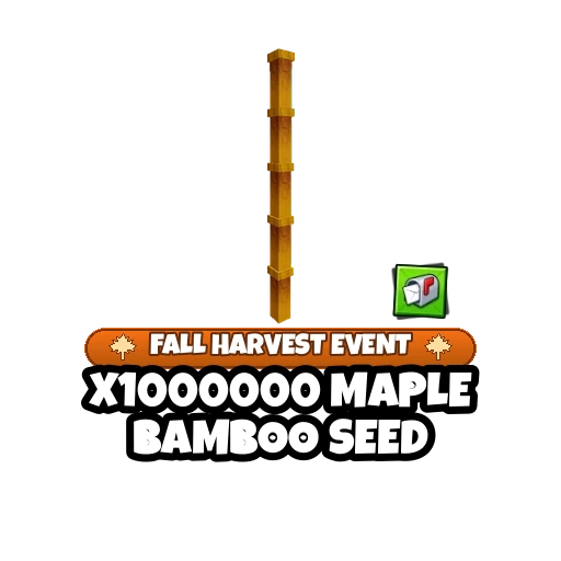 x1000000 Maple Bamboo Seed — Grow a Garden 2 item on PetMart
