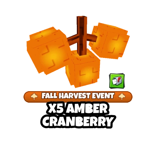 x5 Amber Cranberry — Grow a Garden 2 item in stock on PetMart