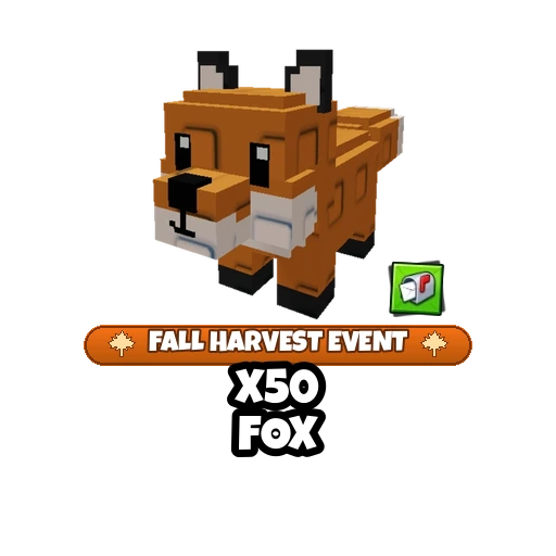 x50 Fox — Grow a Garden 2 item on PetMart