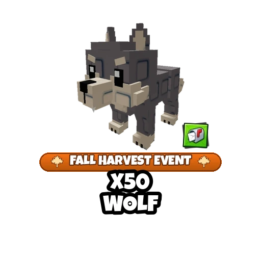x50 Wolf — Grow a Garden 2 item on PetMart
