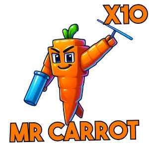 x10 Mr Carrot — Plants vs Brainrots item on PetMart