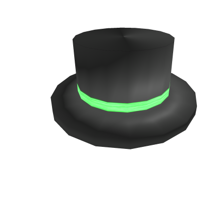 Green Banded Top Hat — Roblox Limiteds item on PetMart