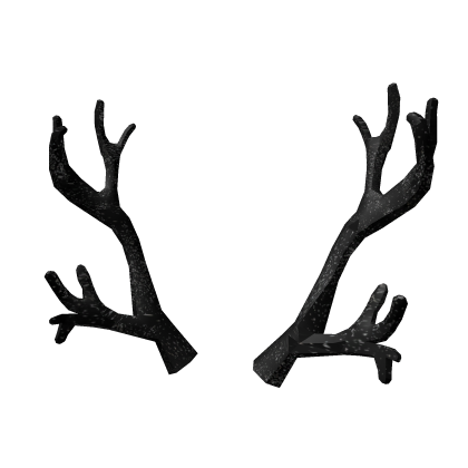 Black Iron Antlers — Roblox Limiteds item on PetMart