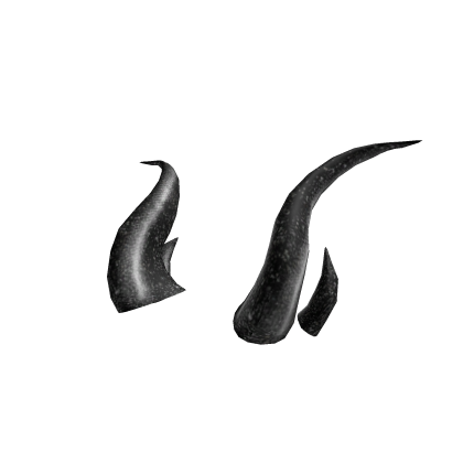 Black Iron Horns — Roblox Limiteds item on PetMart