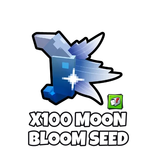 x100 Moon Bloom Seed — Grow a Garden 2 item on PetMart