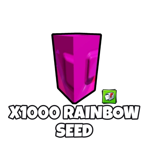 x1000 Rainbow Seed — Grow a Garden 2 item in stock on PetMart