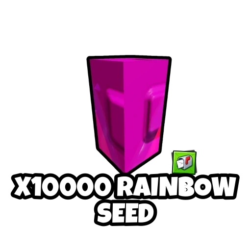 x10000 Rainbow Seed — Grow a Garden 2 item in stock on PetMart