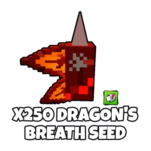 x250 Dragon's Breath Seed — Grow a Garden 2 item on PetMart