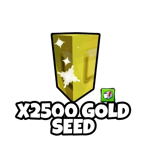 x2500 Gold Seed — Grow a Garden 2 item in stock on PetMart