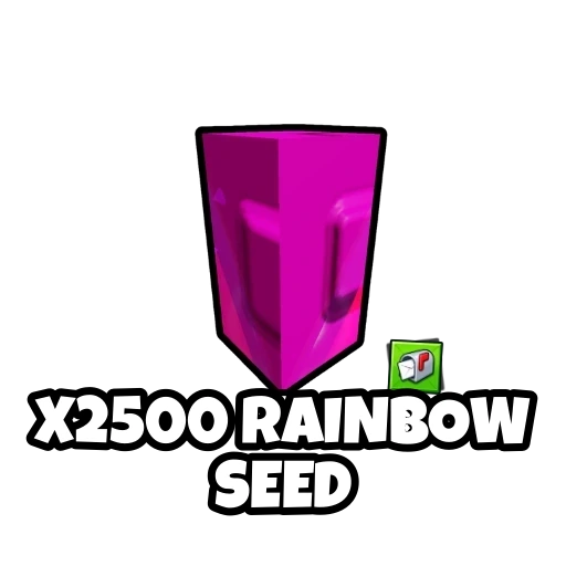 x2500 Rainbow Seed — Grow a Garden 2 item in stock on PetMart