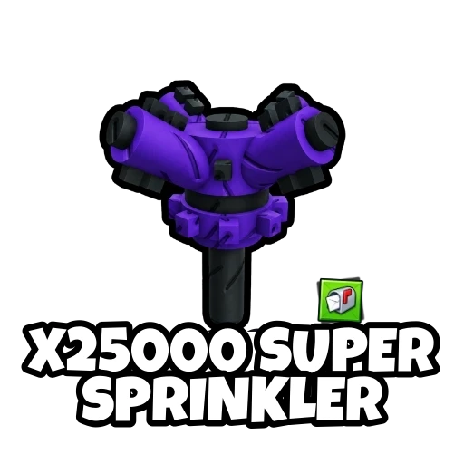 x25000 Super Sprinkler — Grow a Garden 2 item on PetMart