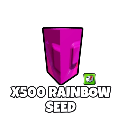 x500 Rainbow Seed — Grow a Garden 2 item in stock on PetMart