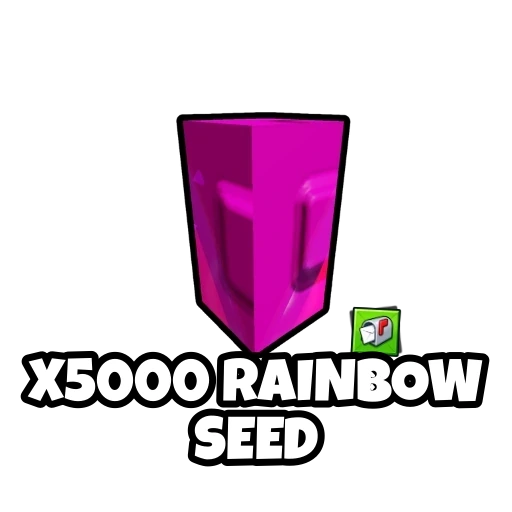 x5000 Rainbow Seed — Grow a Garden 2 item in stock on PetMart