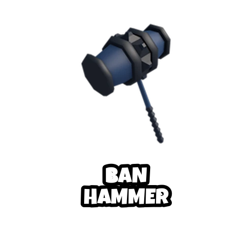 Ban Hammer — Rivals item delivered by PetMart