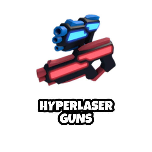 Hyperlaser Guns — Rivals item delivered by PetMart