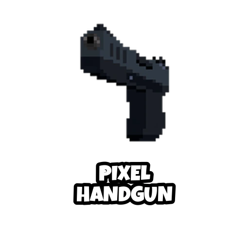Pixel Handgun — Rivals item on PetMart