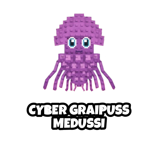 Cyber Graipuss Medussi — Steal a Brainrot item delivered by PetMart
