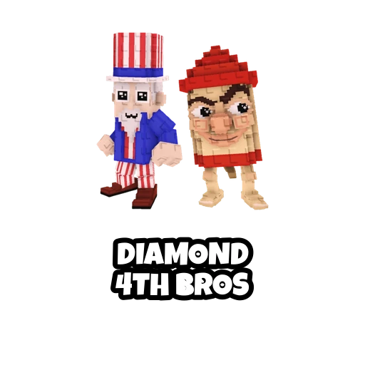 Diamond 4th Bros — Steal a Brainrot item delivered by PetMart