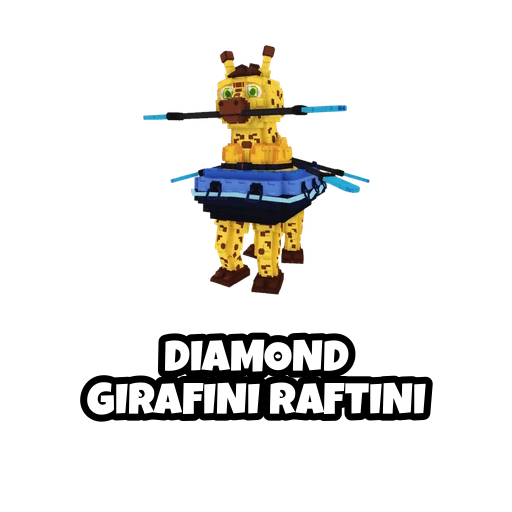 Diamond Girafini Raftini — Steal a Brainrot item delivered by PetMart