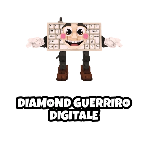 Diamond Guerriro Digitale — Steal a Brainrot item delivered by PetMart