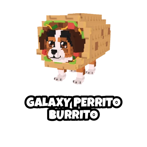 Galaxy Perrito Burrito — Steal a Brainrot item delivered by PetMart