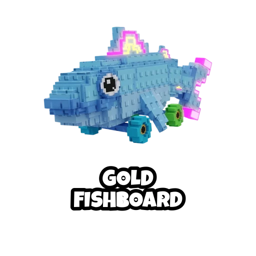 Gold Fishboard — Steal a Brainrot item delivered by PetMart