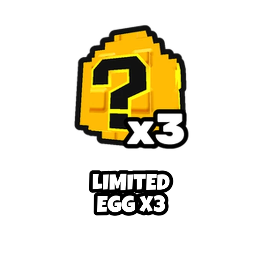 Limited Egg x3 — Steal an Egg item on PetMart